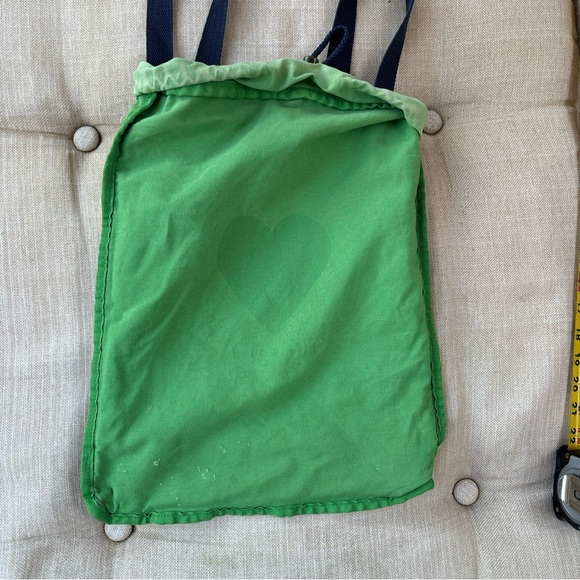 Green string bag . Life is good. - Picture 3 of 7